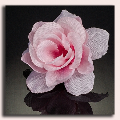 Róża główka 12 szt 4 cm Pink